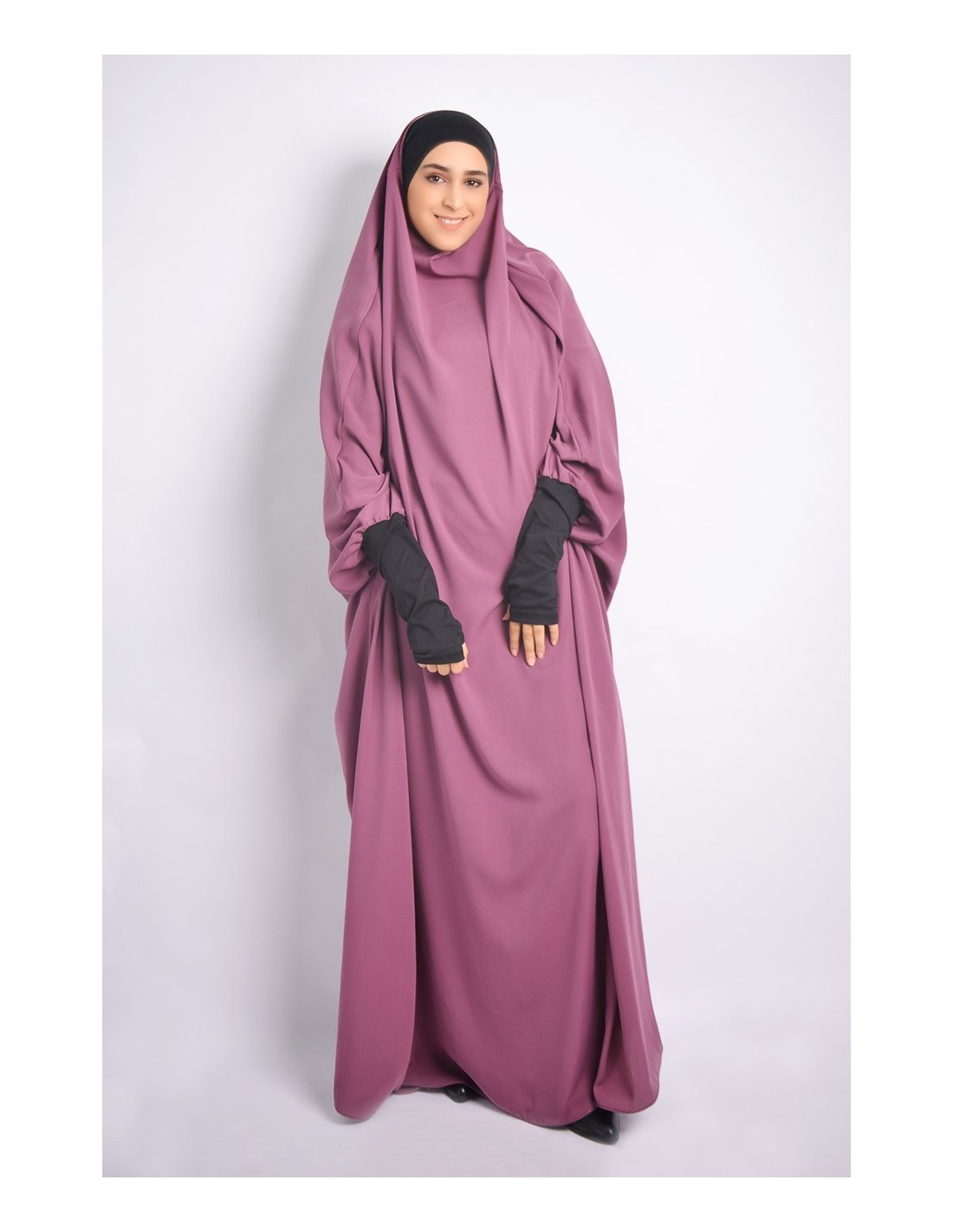 Jilbab Makkah sleeves Lycra