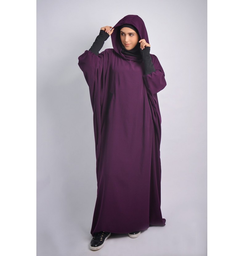 abaya avec capuche