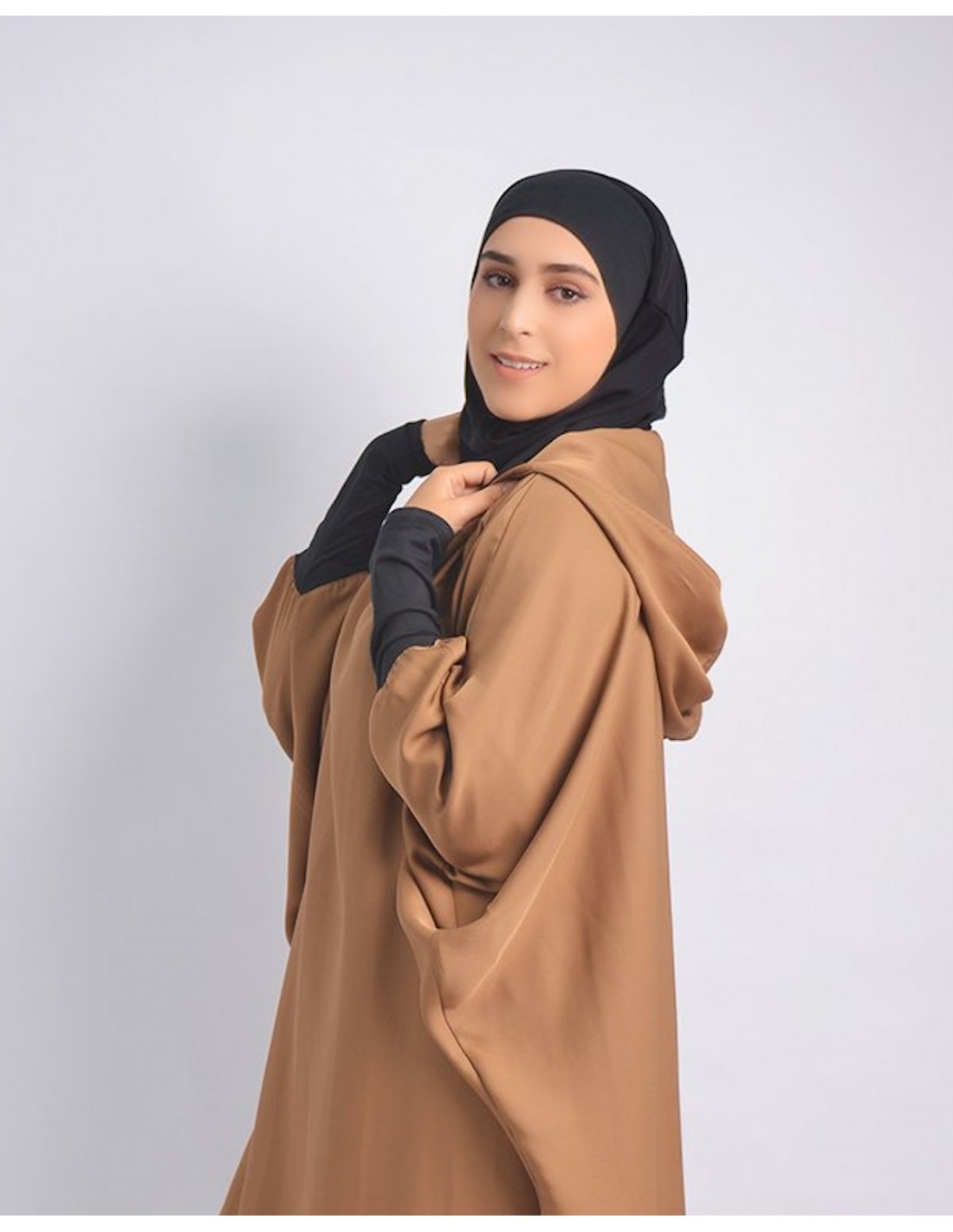 abaya avec capuche