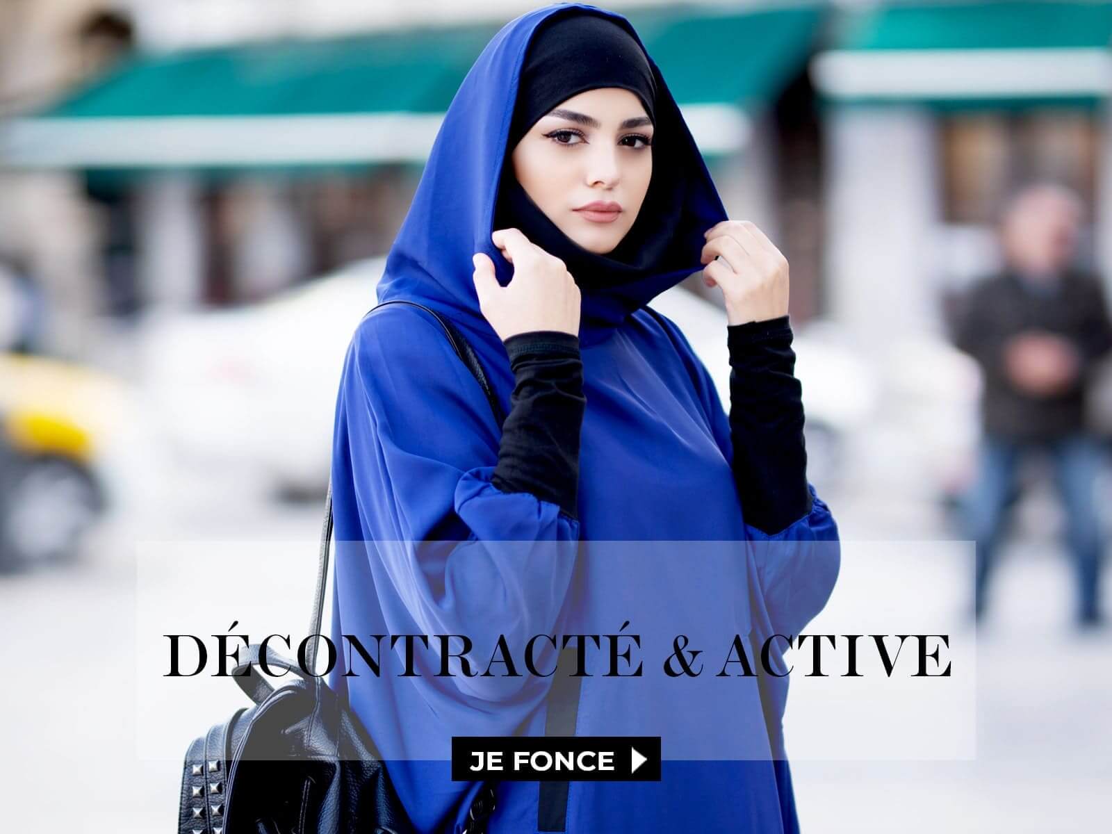 Abaya avec hijab